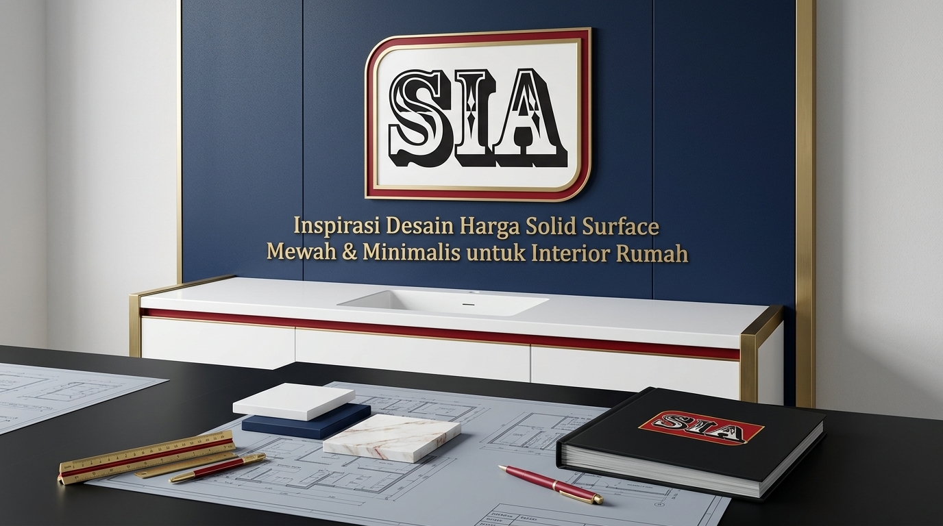 Inspirasi Desain Harga Solid Surface Mewah & Minimalis untuk Interior Rumah