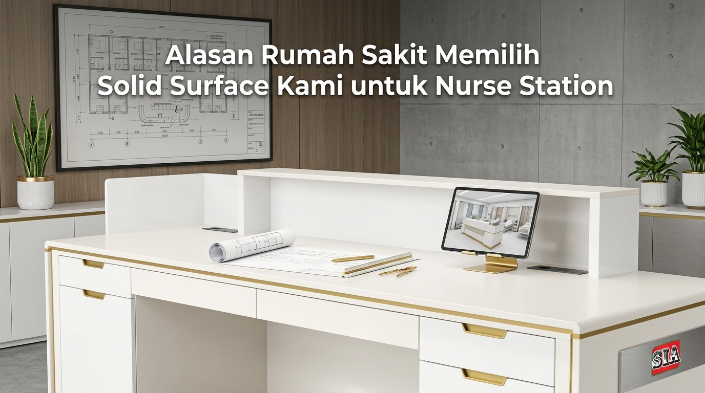 Alasan Rumah Sakit Memilih Solid Surface Kami untuk Nurse Station