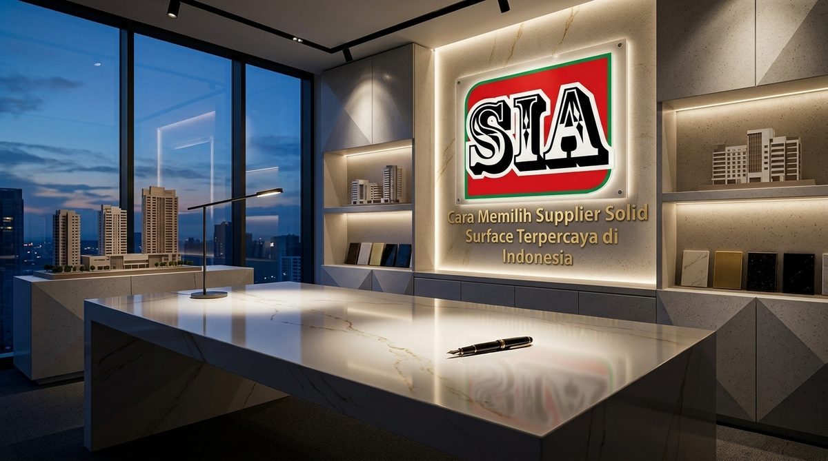 Cara Memilih Supplier Solid Surface Terpercaya di Indonesia