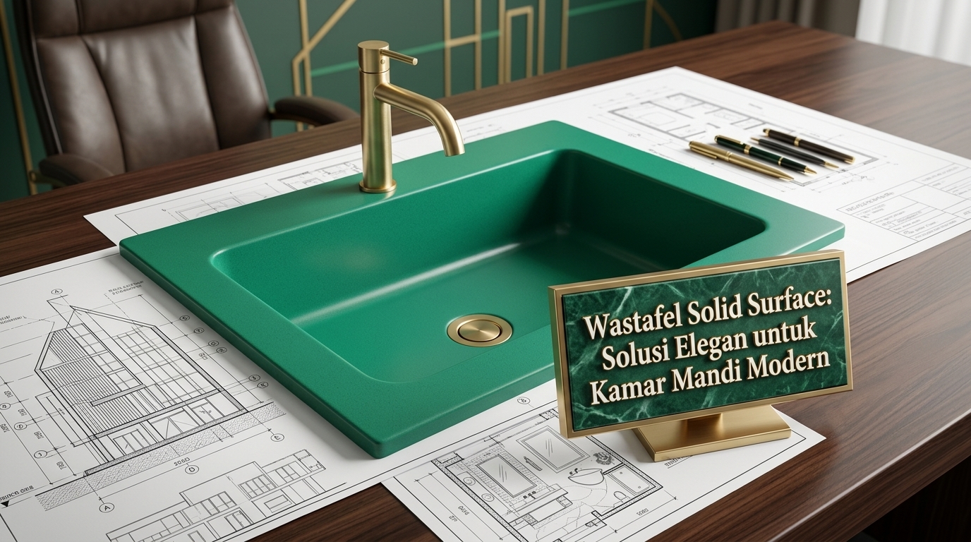 wastafel solid surface Gambar 3