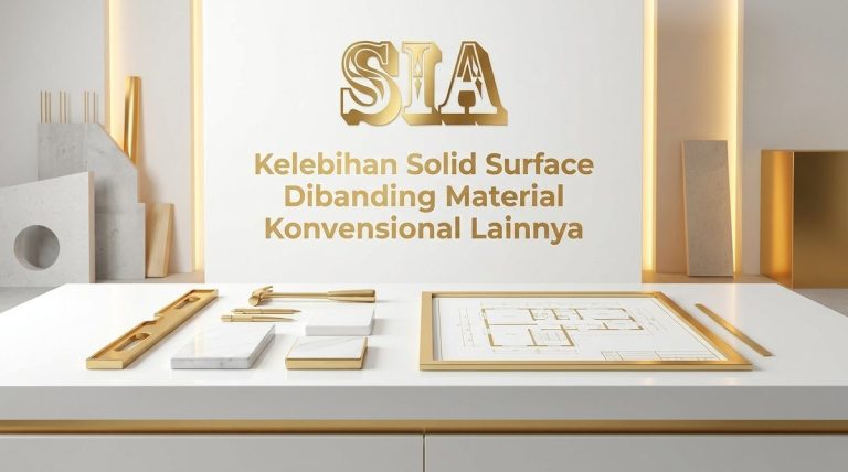 Kelebihan Solid Surface Dibanding Material Konvensional Lainnya
