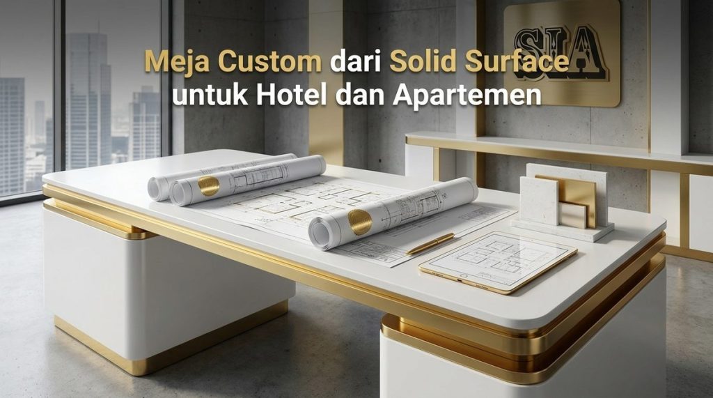 meja solid surface Gambar 1