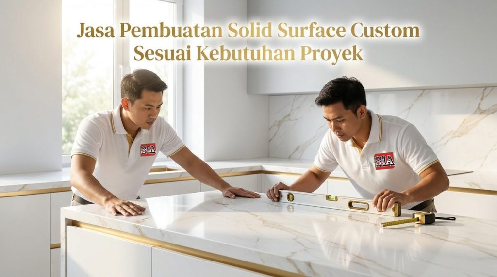 pembuatan solid surface Gambar 1