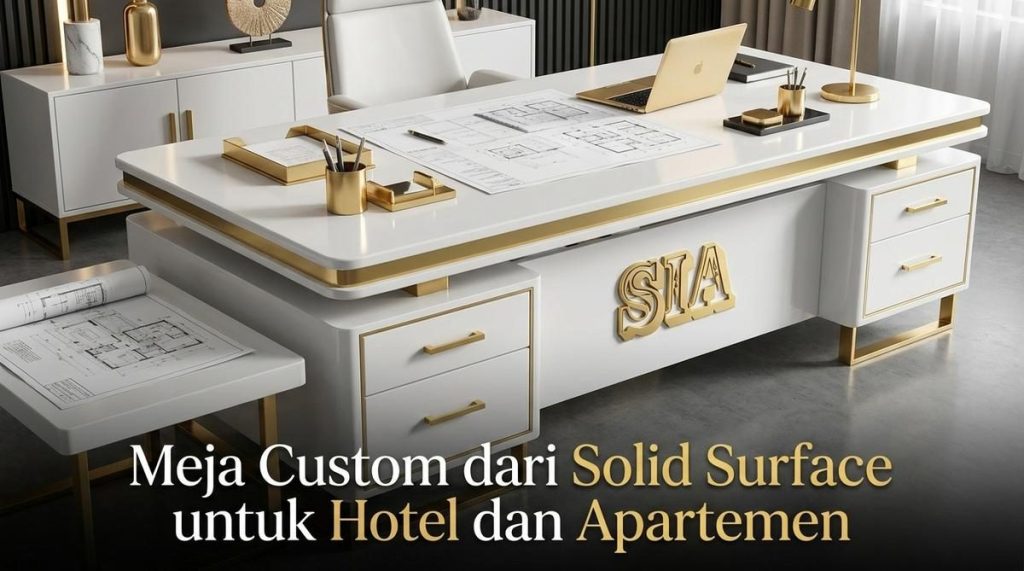 meja solid surface Gambar 2