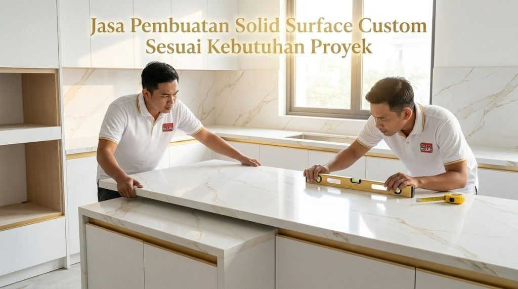 pembuatan solid surface Gambar 2