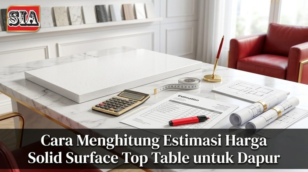 harga solid surface top table Gambar 2