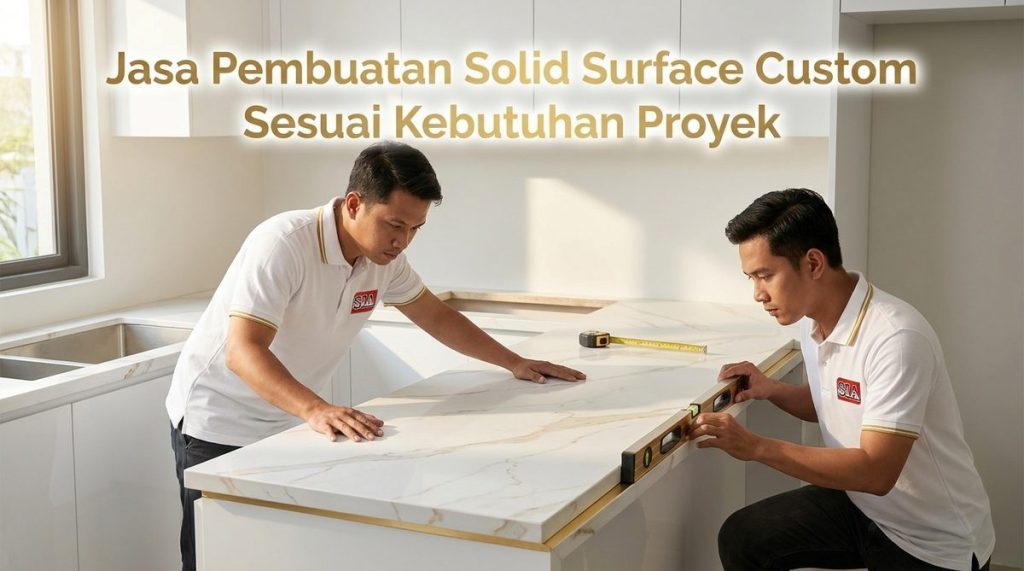 pembuatan solid surface Gambar 3