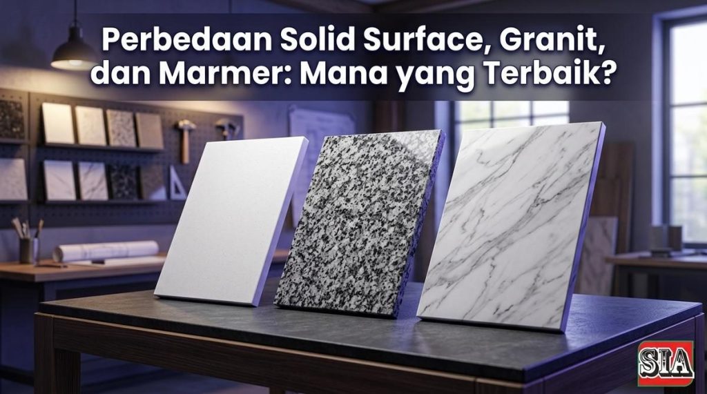 perbedaan solid surface dan granit Gambar 3