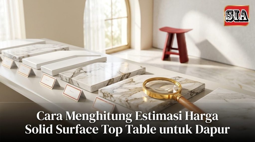 harga solid surface top table Gambar 3
