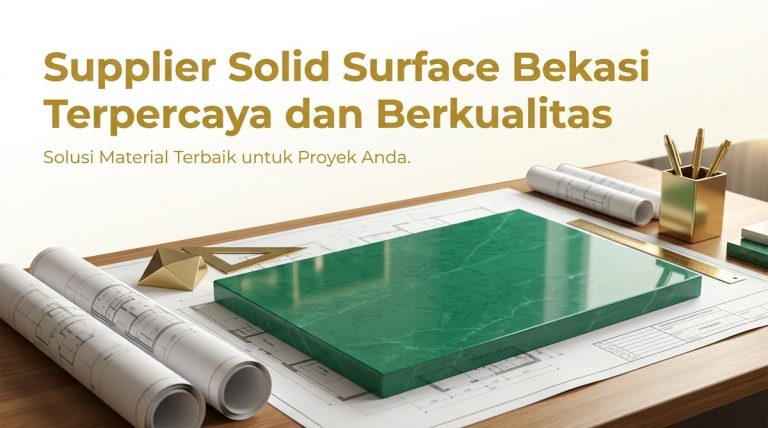 Supplier Solid Surface Bekasi Terpercaya dan Berkualitas