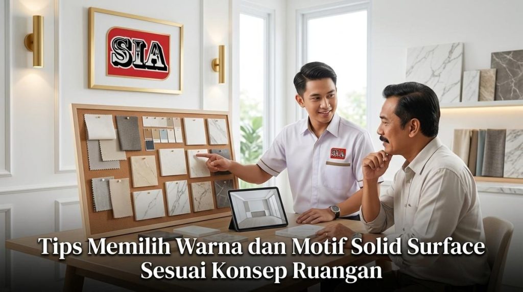 motif solid surface Gambar 2