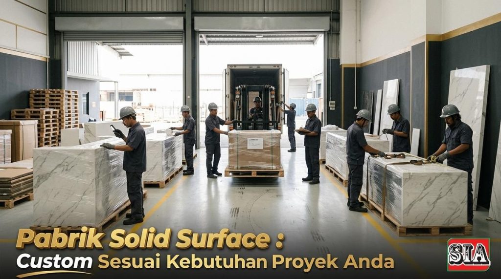 Pabrik Solid Surface Gambar 2