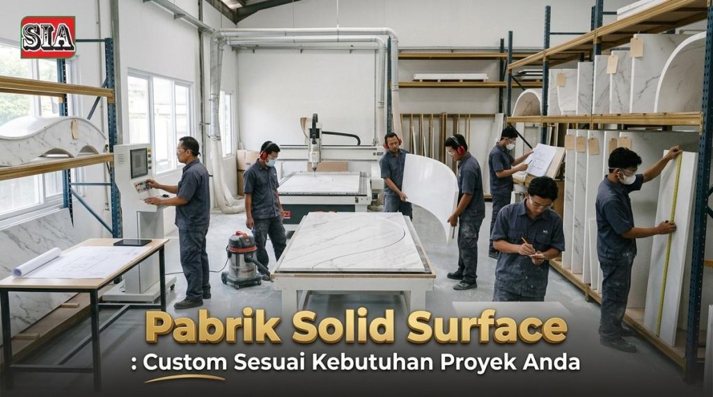 Pabrik Solid Surface Gambar 3